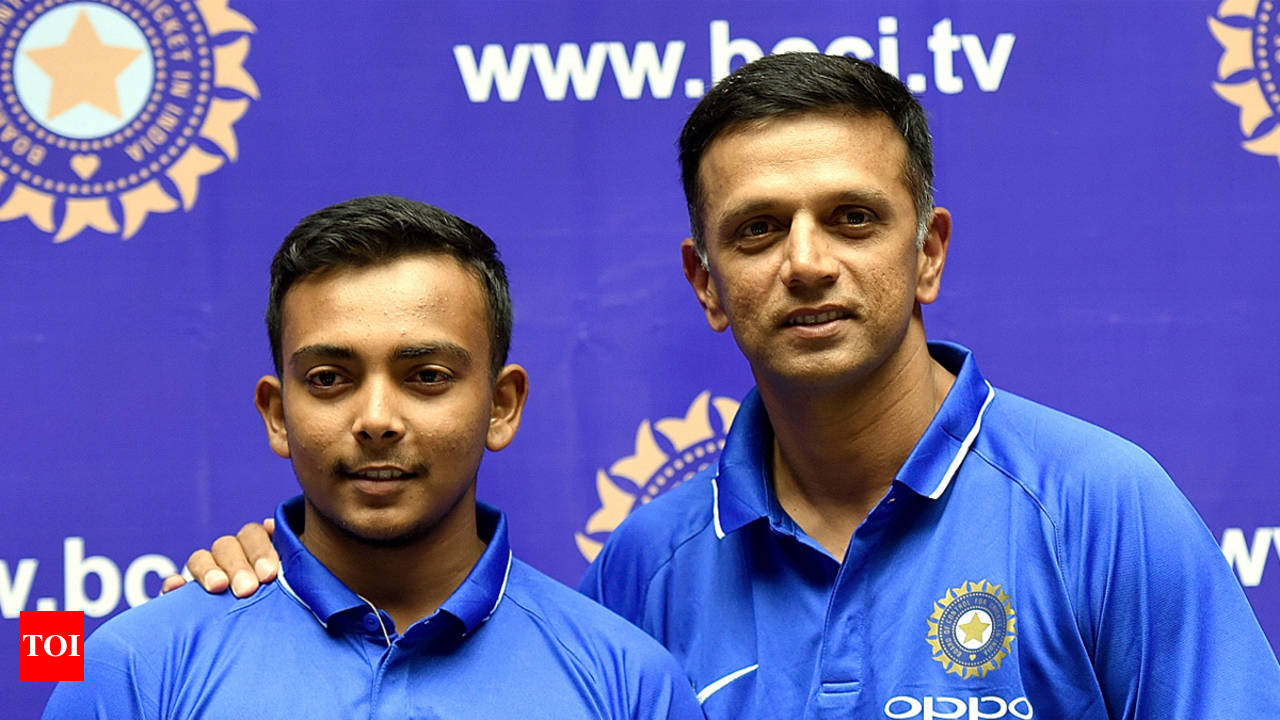 Dravid sir never asked me to curb my natural game: Prithvi Shaw