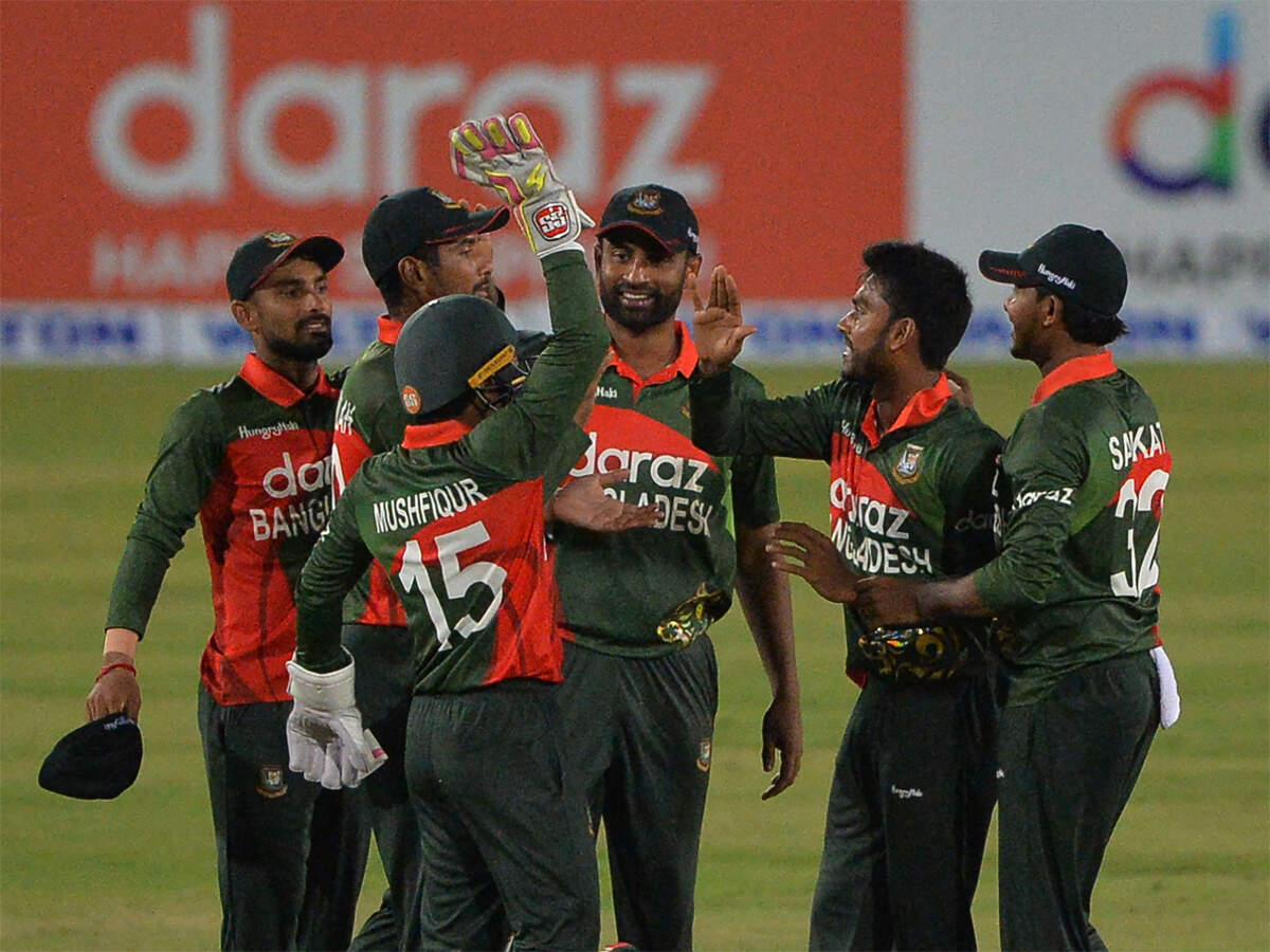 2nd ODI: Bangladesh crush Sri Lanka to clinch series | Cricket News - Times  of India