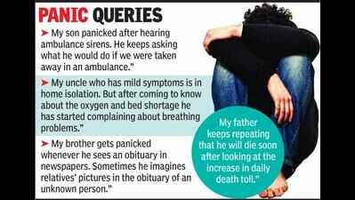Covid fear affecting mental health in second wave too | Rajkot News ...