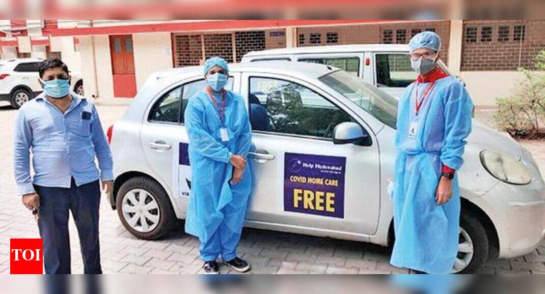 Hyderabad Doctors ensure Covid care at home for elderly, disabled