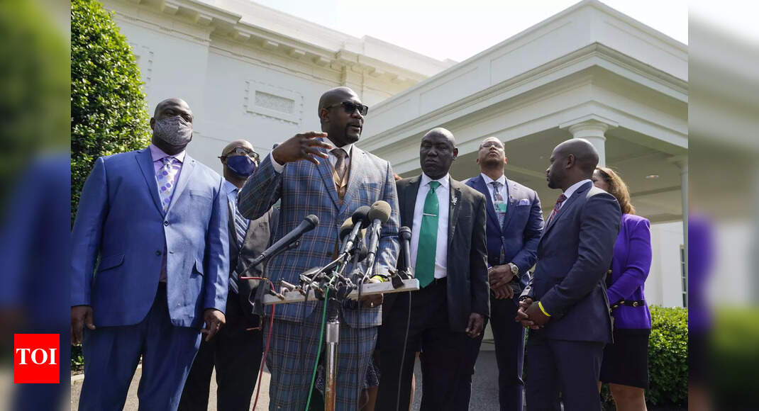 George Floyd brother meets Biden, wants 'laws to protect people of color'