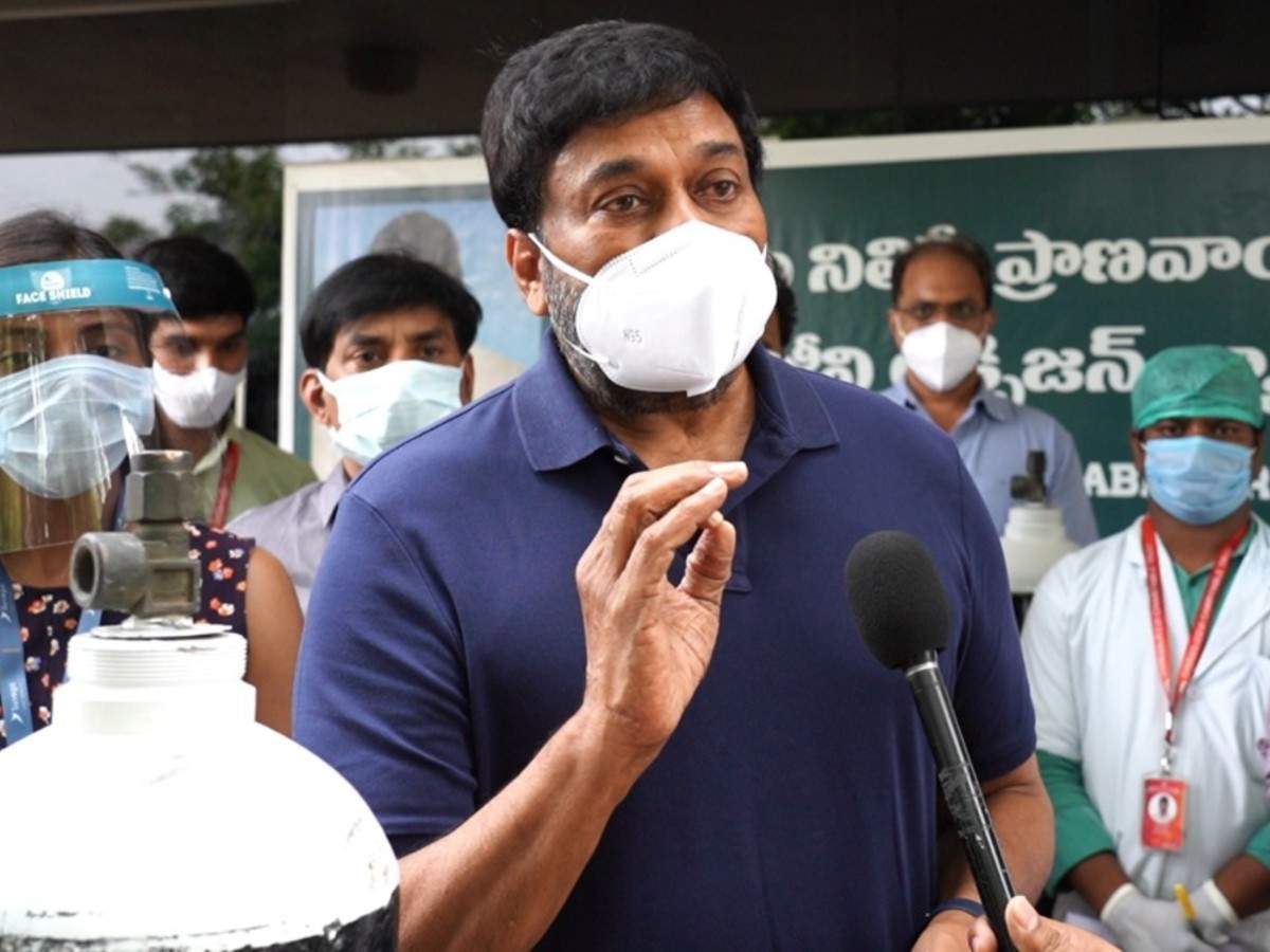 Chiranjeevi Konidela sets up oxygen banks in Telugu states to help with Covid-19 crisis | Telugu Movie News - Times of India