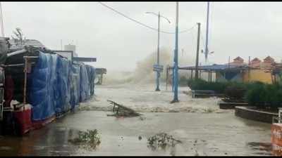 Cyclone Yaas: Seawater gushes into coastal towns, landfall to continue
