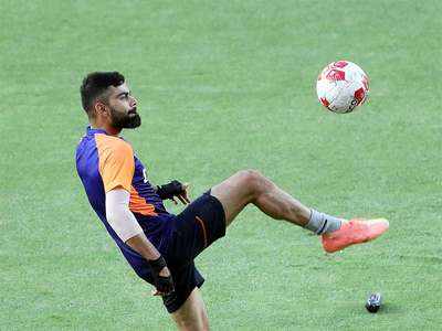 Watch: Virat Kohli displays free-kick skills, coach not surprised