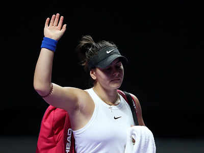 Bianca Andreescu pulls out of Strasbourg event days before French Open