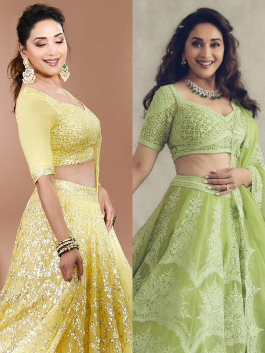 madhuri dixit lehenga online shopping