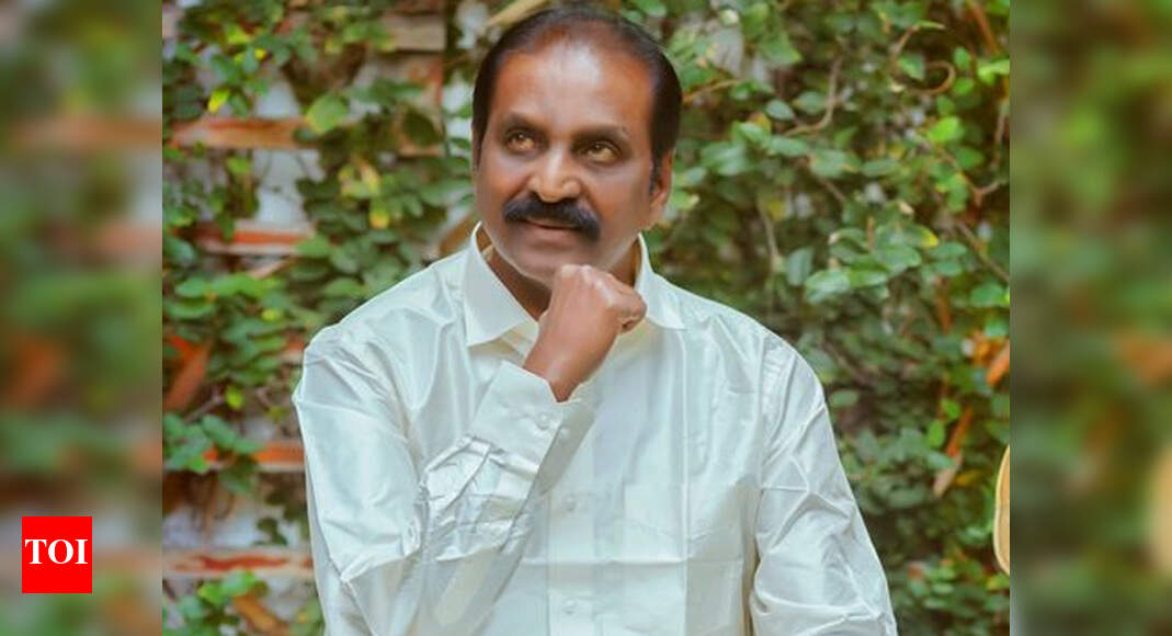 ONV Award For Tamil Poet Vairamuthu Times Of India