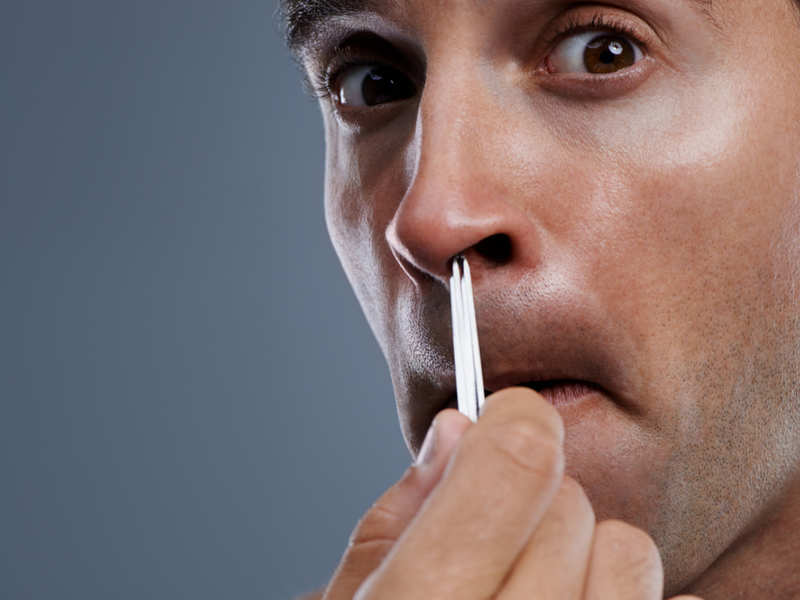 Men should never try these nose hair removal techniques