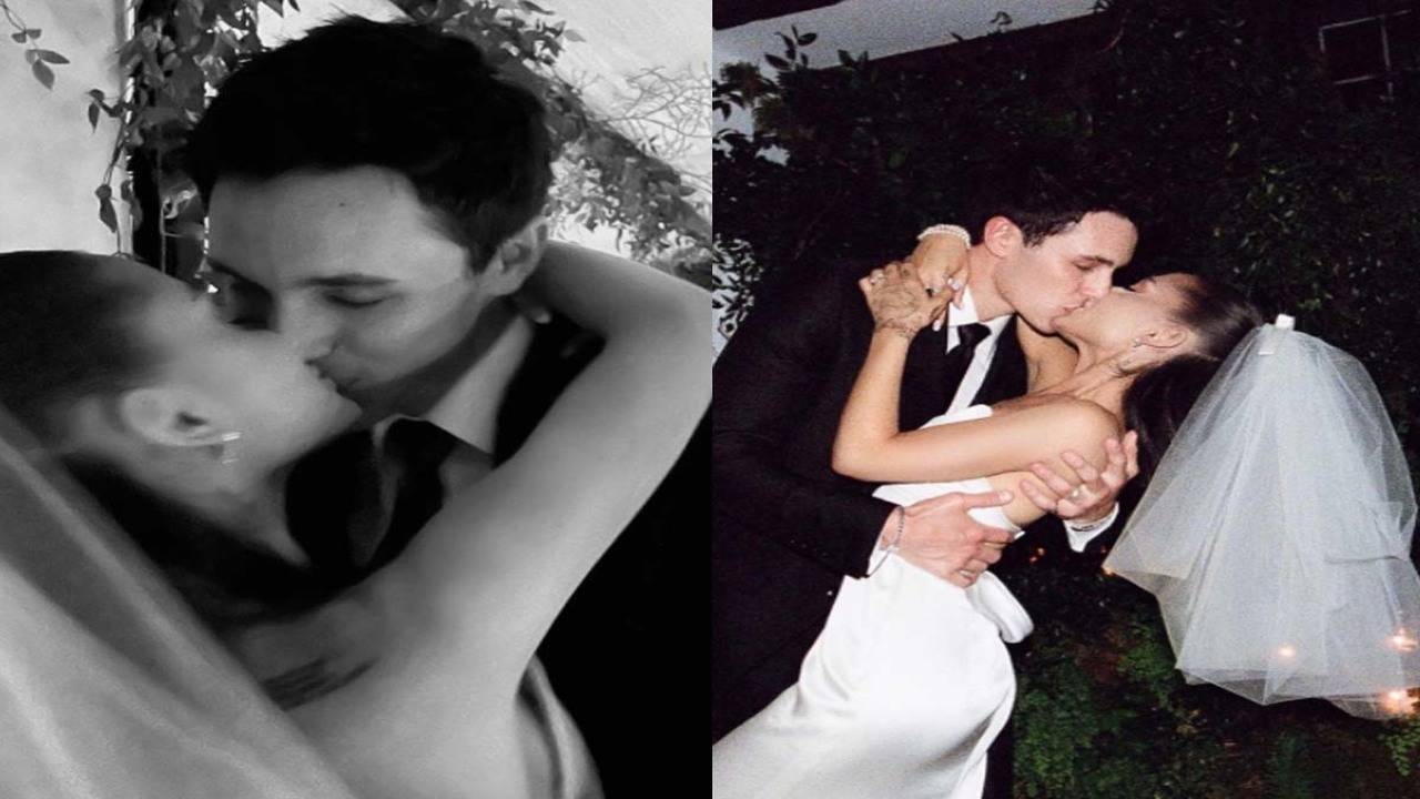 Ariana Grande deletes wedding pics from Instagram after split from Dalton  Gomez - Hindustan Times