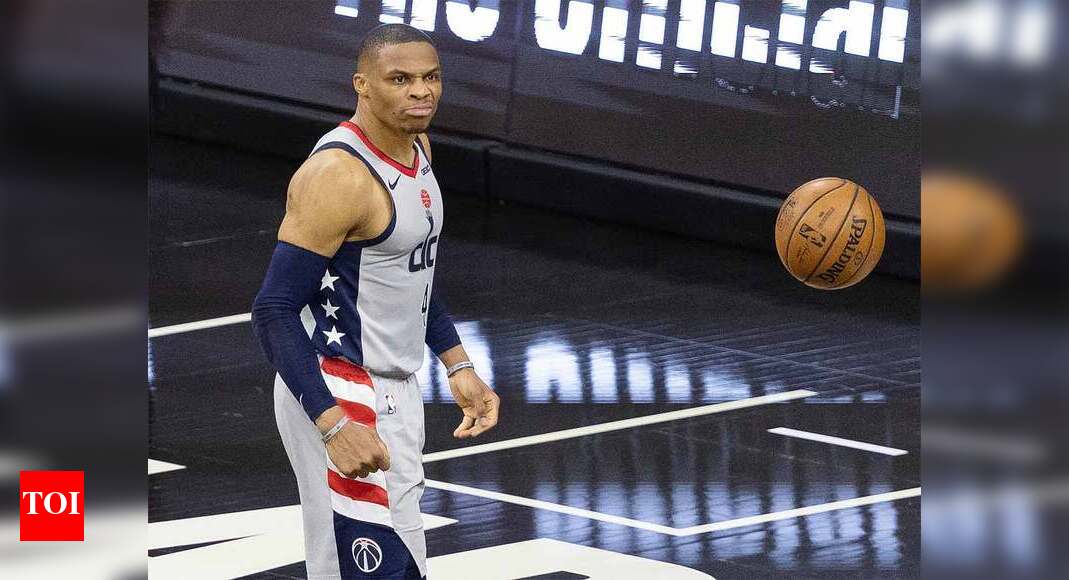 Russell Westbrook rages after fan dumps popcorn on his head | More sports News - Times of India