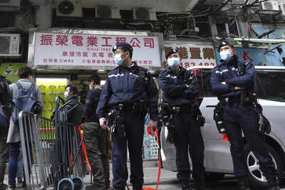 Hong Kong police ban Tiananmen vigil