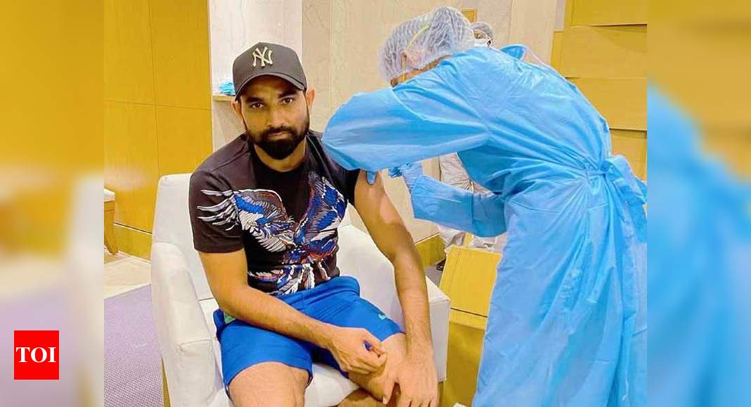 India speedster Shami receives first dose of Covid-19 vaccine