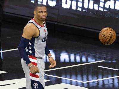 NBA: Philadelphia 76ers fan banned after dumping popcorn on Westbrook