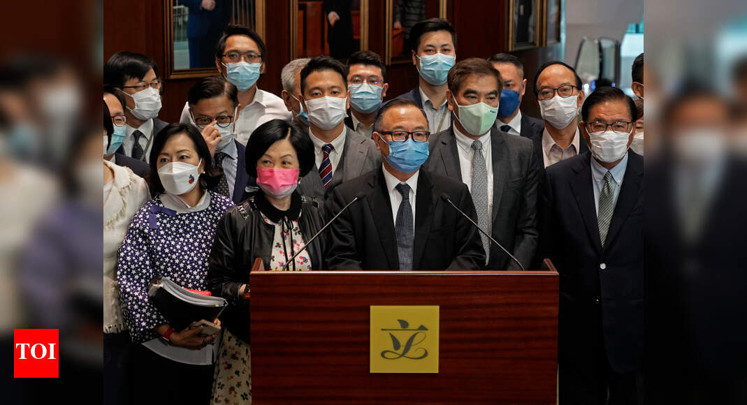 Hong Kong changes electoral laws, reduces direct public vote