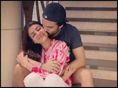 Kajal Aggarwal shares mushy pictures with husband Gautam Kitchlu and it is all things love