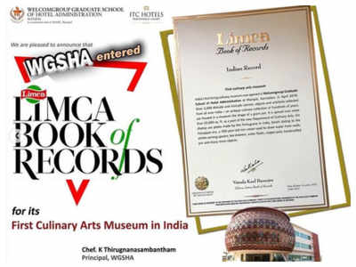 India's Culinary Art Museum enters Limca Book of Records