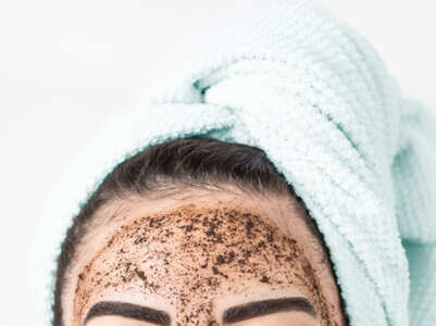 Korean face scrub for glowing skin