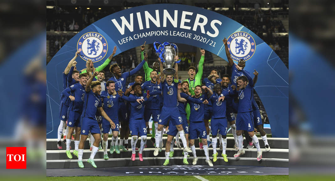 Champions League Final 21 Manchester City Vs Chelsea Chelsea Beat Manchester City 1 0 To Win Champions League Title The Times Of India