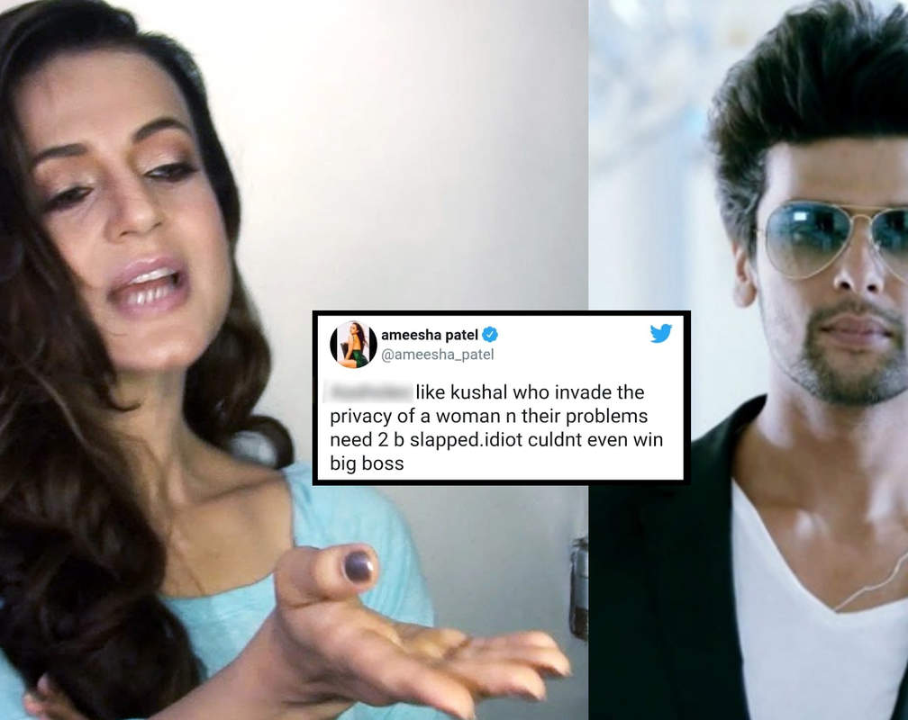 
When Ameesha Patel wanted to slap Kushal Tandon after he slammed her for allegedly disrespecting the national anthem
