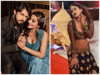 Monalisa's adorable click with hubby Vikrant Singh Rajput to Akanksha Dubey grooving to 'Pardesia'; Best Instagram posts of the week