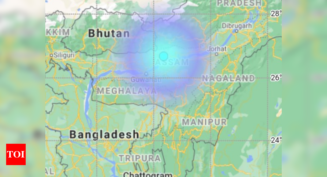 Earthquake Today In Assam: Magnitude-3.8 Earthquake Hits Assam, No ...