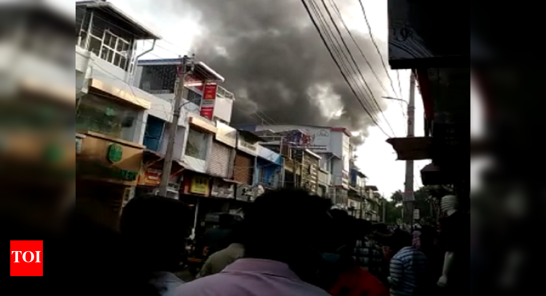 Kerala: Fire breaks out at toy shop in Thiruvananthapuram