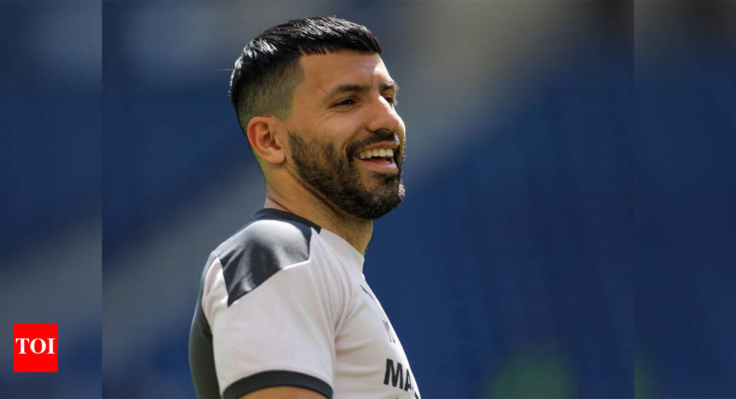 Fc Barcelona Sign Sergio Aguero Until 2023 Football News Times Of India