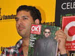 Yuvi unveils 'OK!' mag cover