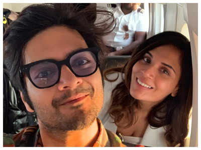 Richa Chadha comments on Ali Fazal's dashing selfie, says "Litchi le te aana"