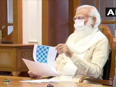 PM Modi chairs meeting on Class 12 board exams