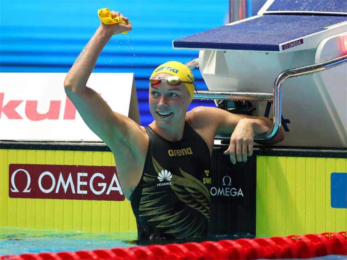 Swimming Sjostrom Returns To Competition After Elbow Break More Sports News Times Of India