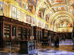 The Library of El Escorial in San Lorenzo de El Escorial, Spain