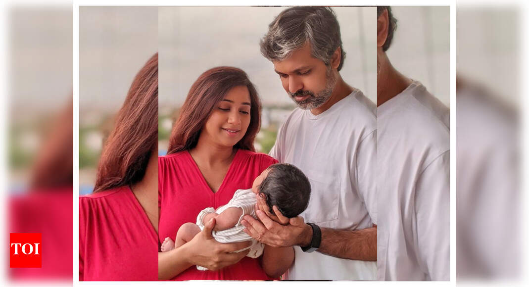 Shreya Ghoshal names her newborn son 'Devyaan', shares his first ...