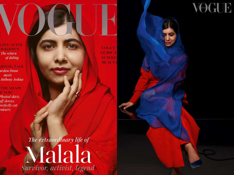 Nobel laureate Malala Yousafzai is a cover girl now