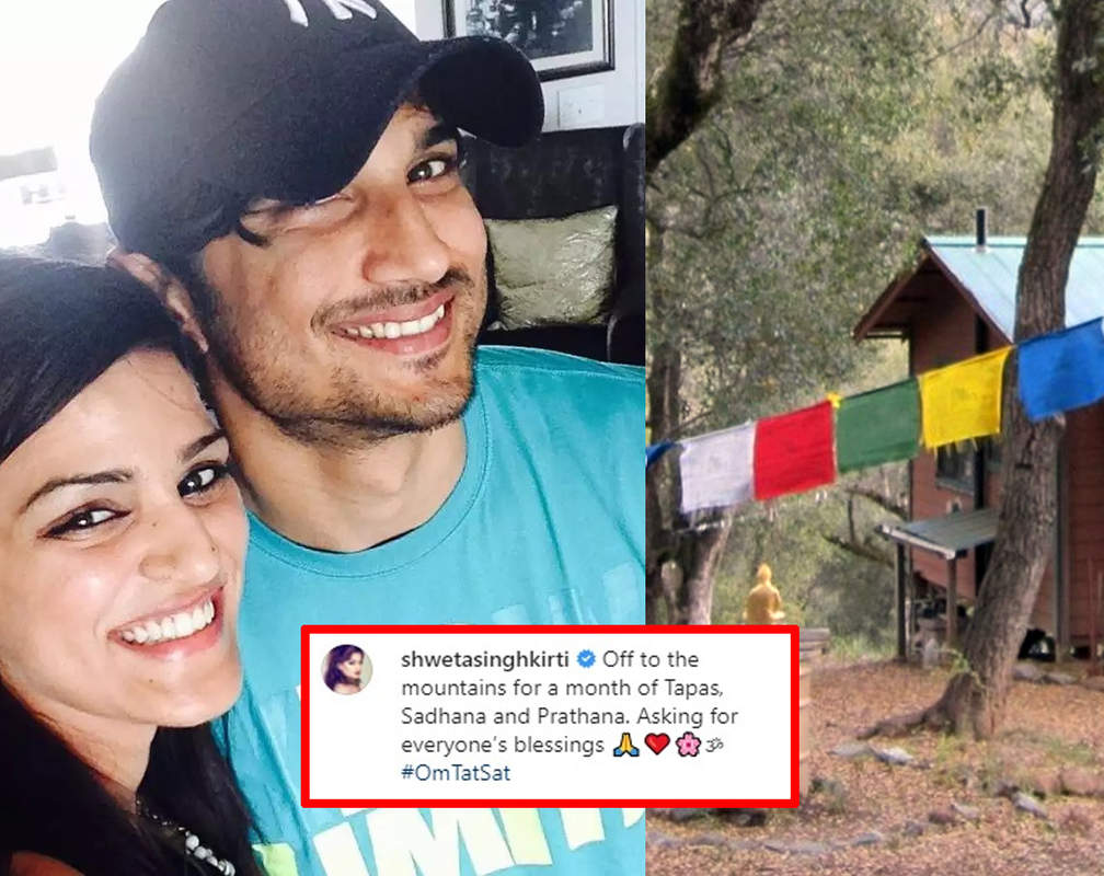 
Sushant Singh Rajput's sister Shweta Singh Kirti off to the mountains for solitude ahead of late brother's death anniversary
