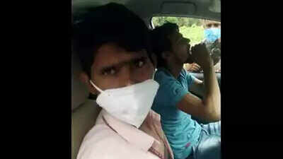 MP: Men caught on video drinking booze in govt vehicle