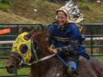 Indigenous tribes hold Indian Relay Horse Race