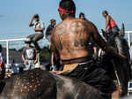 Indigenous tribes hold Indian Relay Horse Race