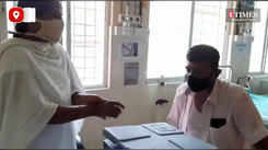 A peek into a peaceful vaccination drive at Harohalli community health centre