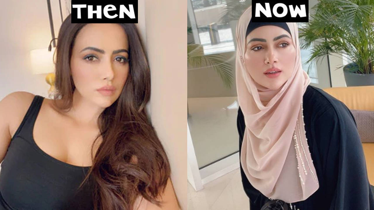 Sana Khan gets mocked for wearing hijab, former actress gives a befitting  reply