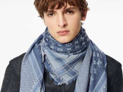 LV's Palestine inspired keffiyeh