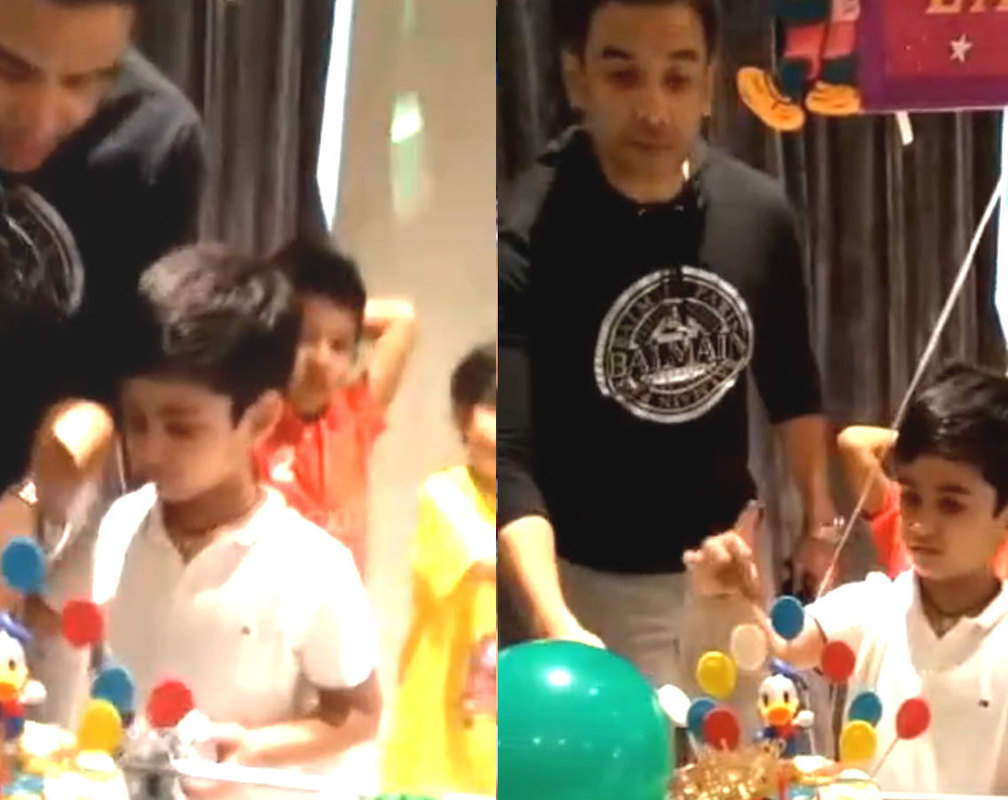 
Tusshar Kapoor son Laksshya turns 5, celebrates birthday with grandparents
