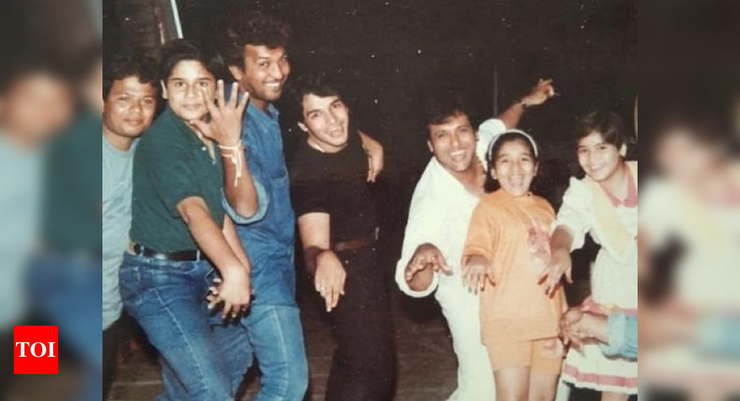 Vinay Anand shares major throwback photos with his uncle Govinda and ...