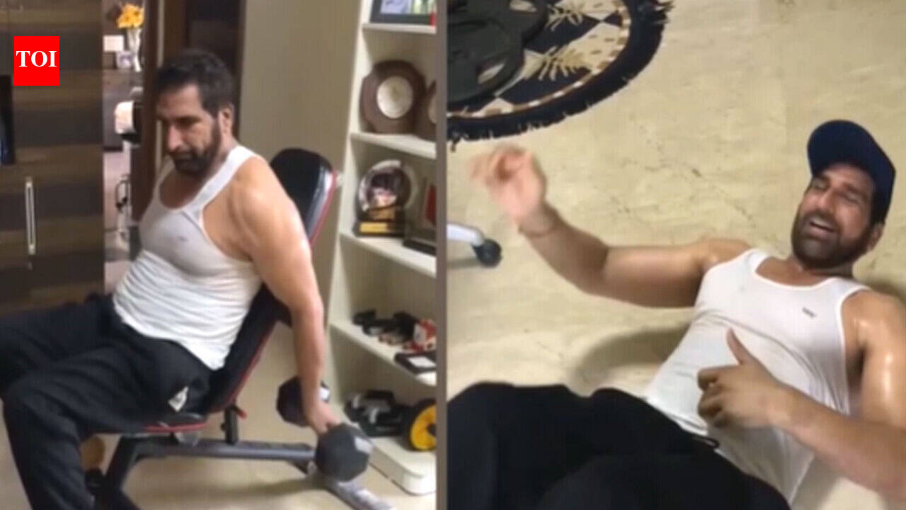 Mukesh Rishi's intense workout at the age of 65