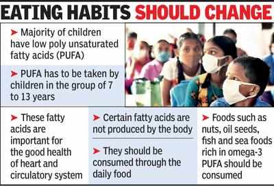 Hyderabad kids eat foods low in fatty acids: NIN study