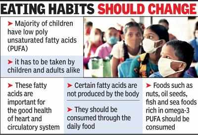Hyderabad kids eat foods low in fatty acids: NIN study