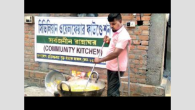 West Bengal: Para-swimmer cooks for 50 families in Birbhum