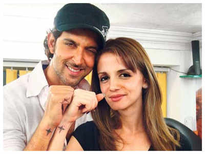 Sussanne Wears Ring On Her Ring Finger. Still Connected To Hrithik?
