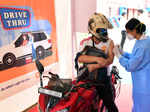 Drive-through vaccination facility opens in Delhi