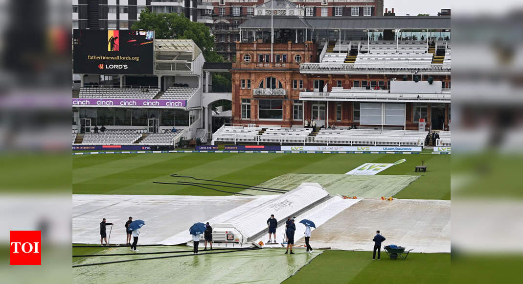 Rain frustrates England and New Zealand as third day of 1st Test washed out